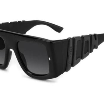 Dsquared2 ICON0024/S 807/9O ONE SIZE (54) Fekete Női Napszemüvegek kép