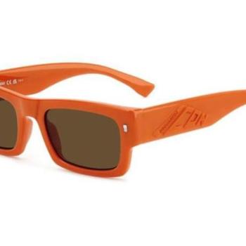 Dsquared2 ICON0027/S L7Q/70 ONE SIZE (55) Narancssárga Női Napszemüvegek kép