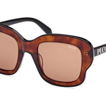 Emilio Pucci EP0220 56E ONE SIZE (51) Havana Férfi Napszemüvegek kép