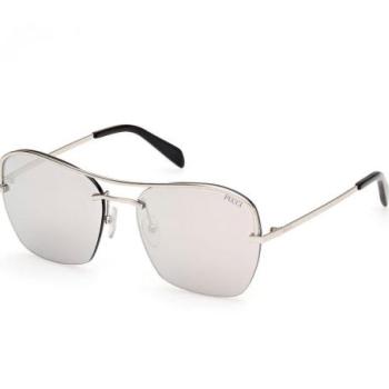 Emilio Pucci EP0225 16C ONE SIZE (56) Ezüst Férfi Napszemüvegek kép