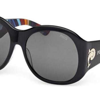 Emilio Pucci EP0233 05A ONE SIZE (59) Fekete Férfi Napszemüvegek kép