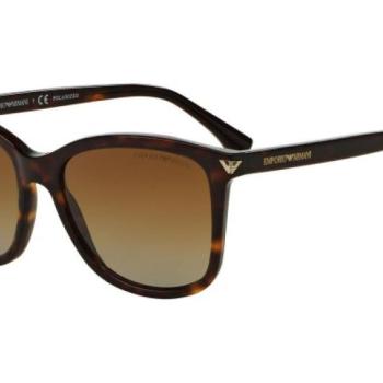 Emporio Armani EA4060 5026T5 Polarized ONE SIZE (56) Havana Férfi Napszemüvegek kép