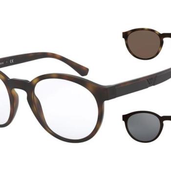 Emporio Armani EA4152 58021W ONE SIZE (52) Havana Női Dioptriás szemüvegek kép
