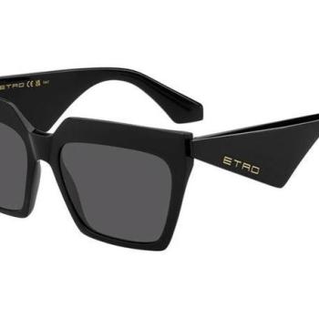 Etro ETRO0001/S 807/IR ONE SIZE (58) Fekete Férfi Napszemüvegek kép