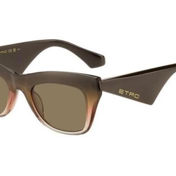 Etro ETRO0004/G/S 12J/70 ONE SIZE (51) Barna Férfi Napszemüvegek kép
