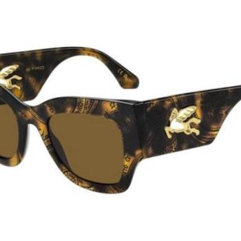 Etro ETRO0076/S H7P/70 ONE SIZE (52) Havana Férfi Napszemüvegek kép