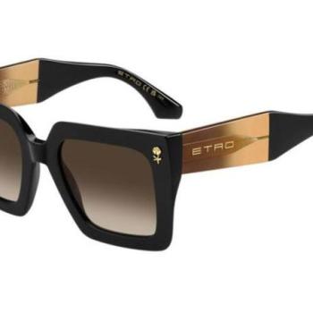 Etro ETRO0089/S 807/HA ONE SIZE (52) Fekete Férfi Napszemüvegek kép