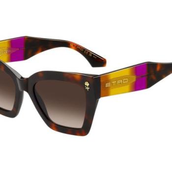 Etro ETRO0090/S 086/HA ONE SIZE (55) Havana Férfi Napszemüvegek kép