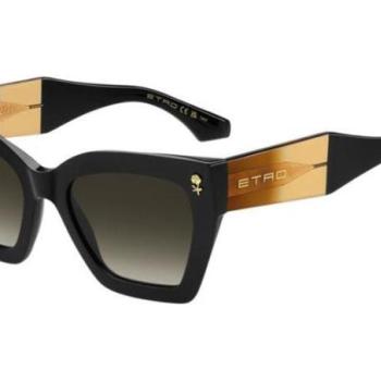 Etro ETRO0090/S 807/HA ONE SIZE (55) Fekete Férfi Napszemüvegek kép