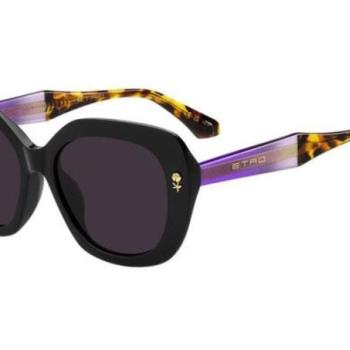 Etro ETRO0091/F/S 807/UR ONE SIZE (56) Fekete Férfi Napszemüvegek kép