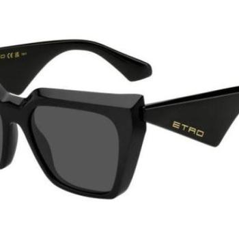 Etro ETRO0096/G/S 807/IR ONE SIZE (55) Fekete Férfi Napszemüvegek kép