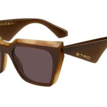 Etro ETRO0096/G/S WR9/U1 ONE SIZE (55) Barna Férfi Napszemüvegek kép