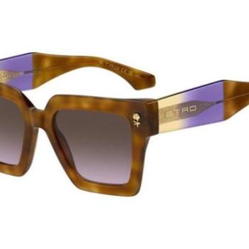 Etro ETRO0113/S AY0/QR ONE SIZE (52) Havana Férfi Napszemüvegek kép