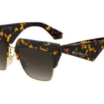 Etro ETROCLUB 086/HA ONE SIZE (56) Havana Férfi Napszemüvegek kép