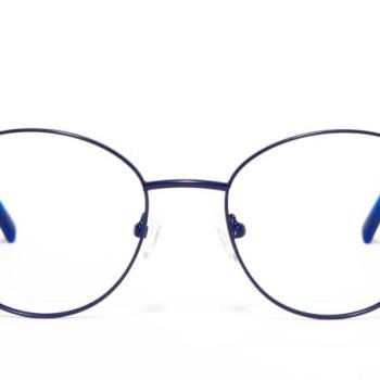 Eyerim Studio Tibi Blue Matte blue-light [non-prescription] ONE SIZE (52) Kék Unisex Dioptriás szemüvegek kép