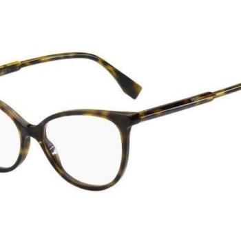 Fendi FF0465 086 ONE SIZE (53) Havana Férfi Dioptriás szemüvegek kép