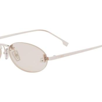 FENDI First Crystal Rose Oval Sunglasses ONE SIZE (54) Arany Férfi Napszemüvegek kép