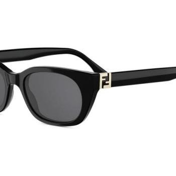 FENDI Forever Black Cat Eye Sunglasses ONE SIZE (51) Fekete Unisex Napszemüvegek kép