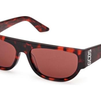 GCDS GD0062 54S ONE SIZE (56) Havana Unisex Napszemüvegek kép