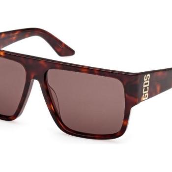 GCDS GD0063 52E ONE SIZE (57) Havana Unisex Napszemüvegek kép