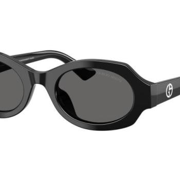 Giorgio Armani AR8245HU 587587 ONE SIZE (49) Fekete Férfi Napszemüvegek kép