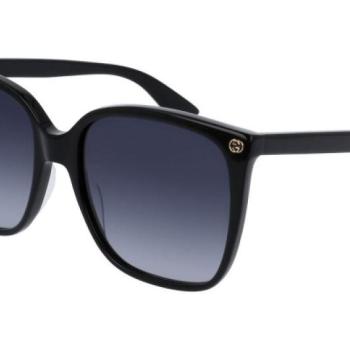 Gucci GG0022S 001 ONE SIZE (57) Fekete Férfi Napszemüvegek kép