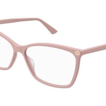 Gucci GG0025O 011 M (56) Rózsaszín Férfi Dioptriás szemüvegek kép