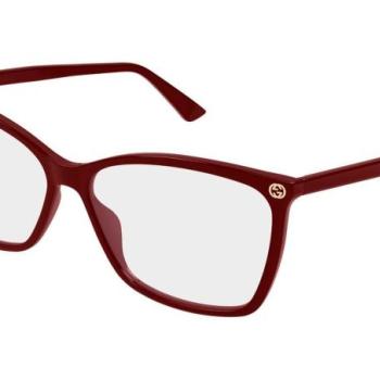 Gucci GG0025O 022 L (58) Vörös Férfi Dioptriás szemüvegek kép