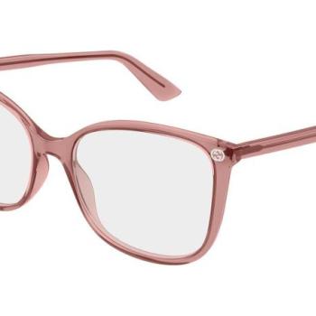 Gucci GG0026O 025 L (55) Rózsaszín Férfi Dioptriás szemüvegek kép