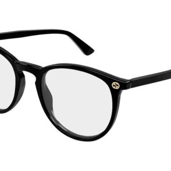 Gucci GG0027O 015 L (52) Fekete Férfi Dioptriás szemüvegek kép