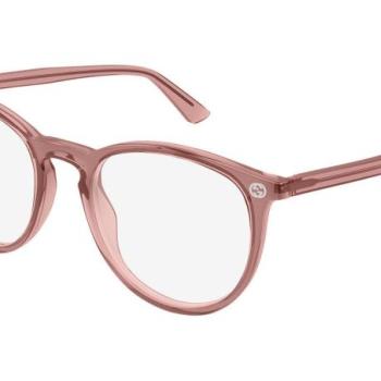 Gucci GG0027O 022 L (52) Rózsaszín Férfi Dioptriás szemüvegek kép