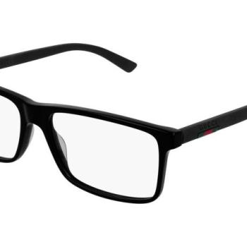 Gucci GG0424O 005 L (58) Fekete Női Dioptriás szemüvegek kép