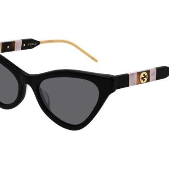 Gucci GG0597S 001 ONE SIZE (55) Fekete Férfi Napszemüvegek kép