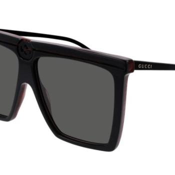 Gucci GG0733S 001 ONE SIZE (62) Fekete Unisex Napszemüvegek kép