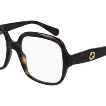 Gucci GG0799O 002 ONE SIZE (53) Havana Férfi Dioptriás szemüvegek kép