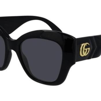 Gucci GG0808S 001 ONE SIZE (53) Fekete Férfi Napszemüvegek kép