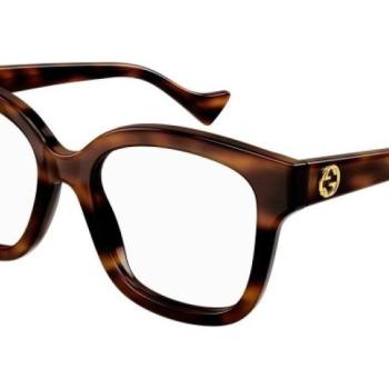 Gucci GG1258O 006 ONE SIZE (53) Havana Férfi Dioptriás szemüvegek kép