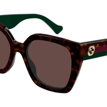 Gucci GG1300S 002 ONE SIZE (55) Havana Férfi Napszemüvegek kép