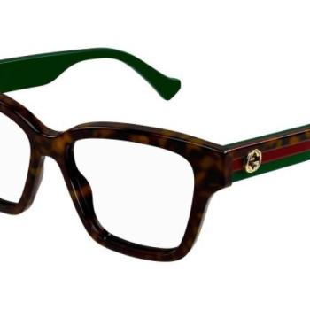 Gucci GG1302O 006 ONE SIZE (55) Havana Férfi Dioptriás szemüvegek kép