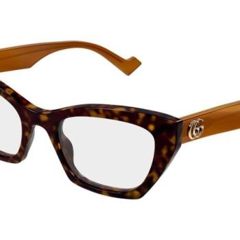 Gucci GG1334O 005 ONE SIZE (52) Havana Férfi Dioptriás szemüvegek kép