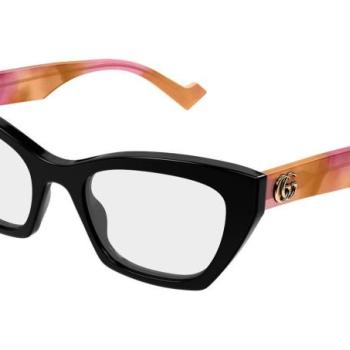 Gucci GG1334O 007 ONE SIZE (52) Fekete Férfi Dioptriás szemüvegek kép