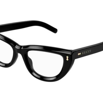 Gucci GG1521O 001 ONE SIZE (51) Fekete Férfi Dioptriás szemüvegek kép