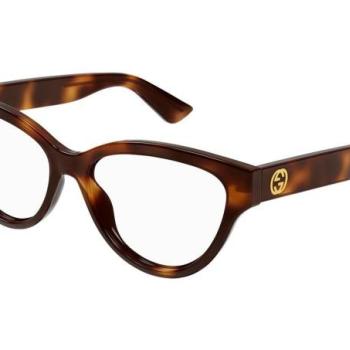 Gucci GG1581O 002 ONE SIZE (55) Havana Férfi Dioptriás szemüvegek kép