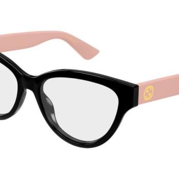 Gucci GG1581O 007 ONE SIZE (55) Fekete Férfi Dioptriás szemüvegek kép
