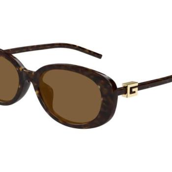 Gucci GG1684SA 004 ONE SIZE (55) Havana Férfi Napszemüvegek kép