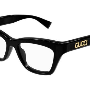 Gucci GG1810O 001 ONE SIZE (51) Fekete Férfi Dioptriás szemüvegek kép