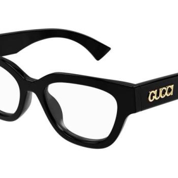 Gucci GG1837O 001 ONE SIZE (51) Fekete Férfi Dioptriás szemüvegek kép