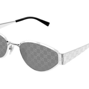 Gucci GG1853S 002 ONE SIZE (55) Ezüst Férfi Napszemüvegek kép
