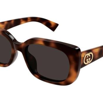 Gucci GG1979SK 002 ONE SIZE (55) Havana Férfi Napszemüvegek kép