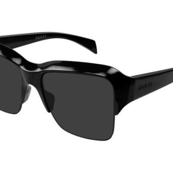 Gucci GG2024S 001 ONE SIZE (57) Fekete Férfi Napszemüvegek kép